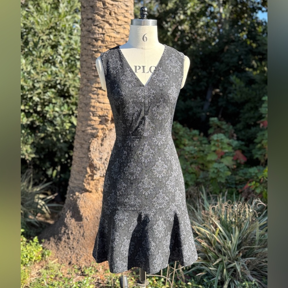 Kobi Halperin "Karla" printed jacquard dress - size 0